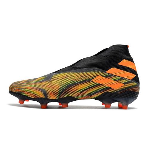 Adidas Nemeziz 19+ FG Groen Oranje Zwart_2.jpg